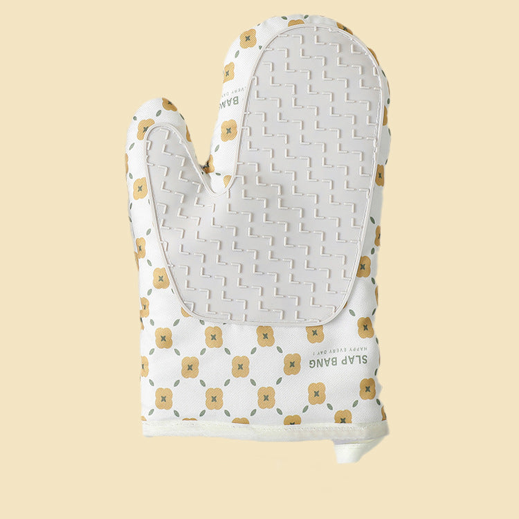 Anti-Scalding Microwave Cotton Non-Slip Insulation Gloves