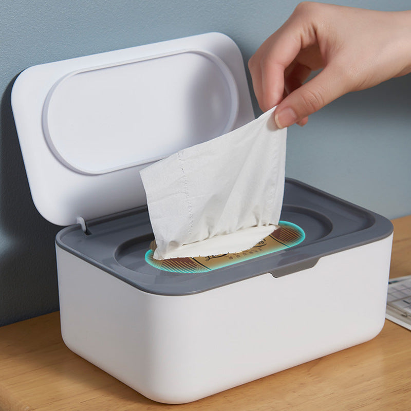 Sealed Dustproof Mask And Wet Wipe Holder For Home Bathroom